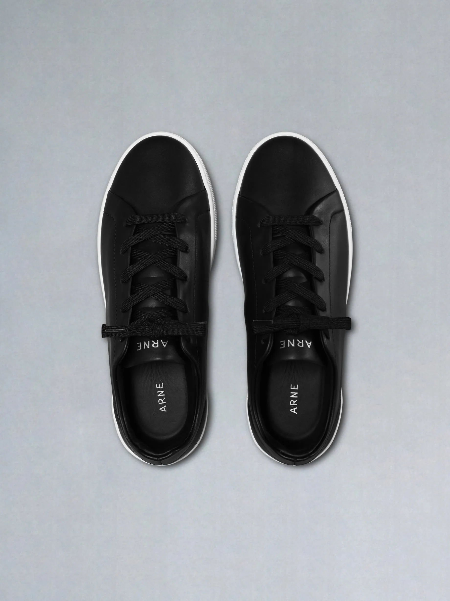 Low Trainer Leather - Black