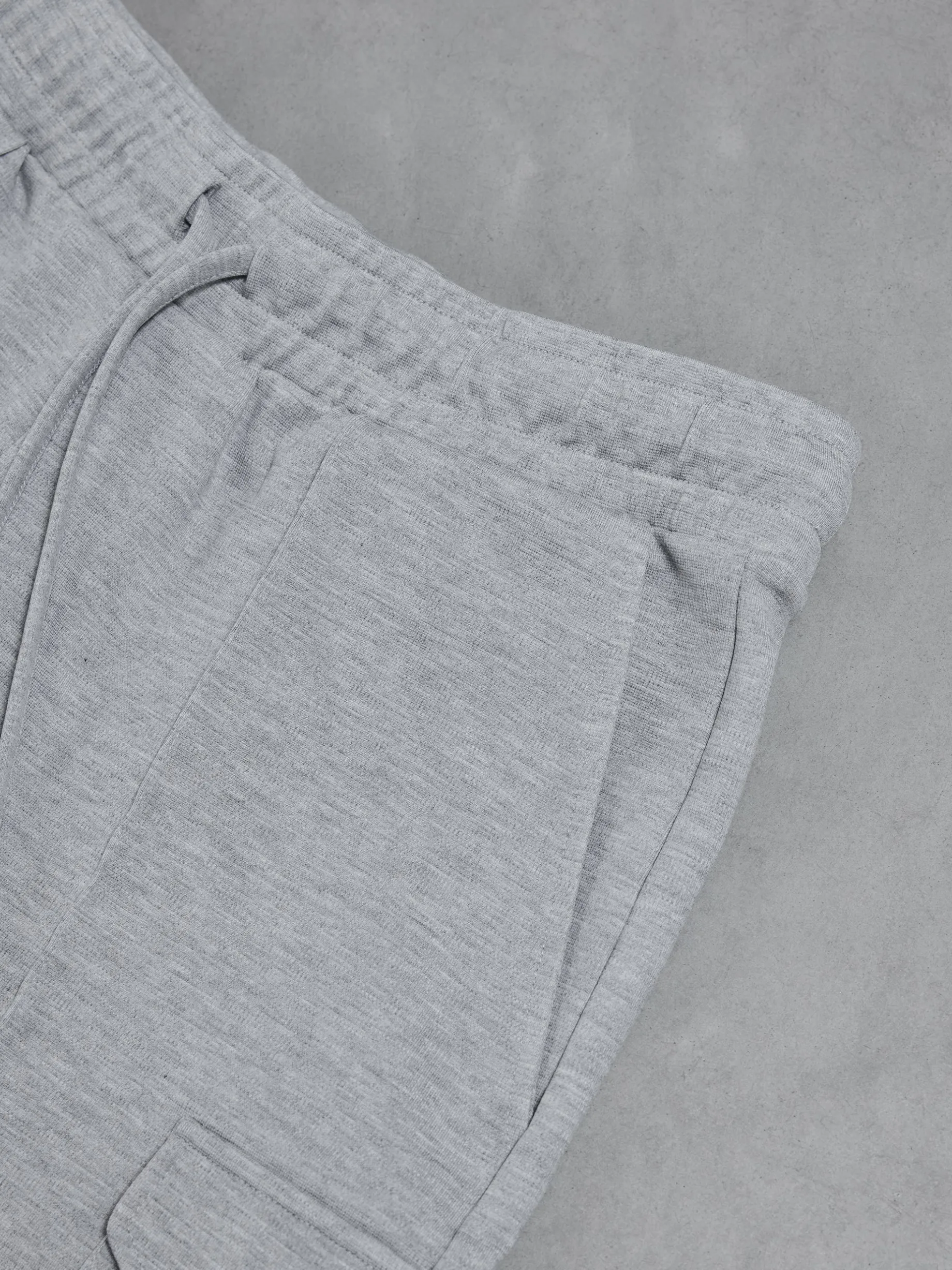 Luxe Cargo Short - Marl Grey