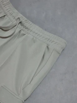 Luxe Cargo Short - Stone
