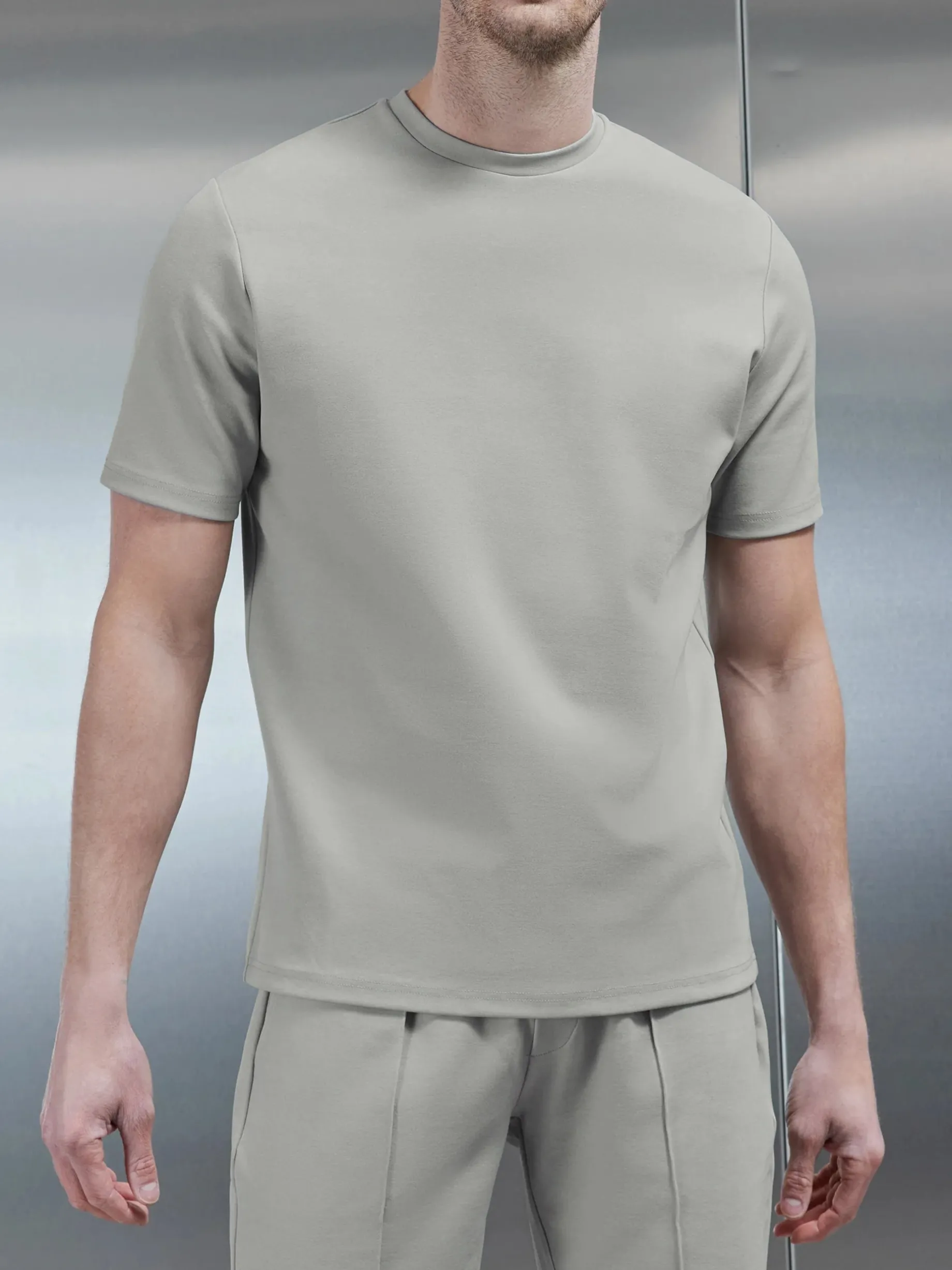 Luxe Essential T-Shirt - Stone