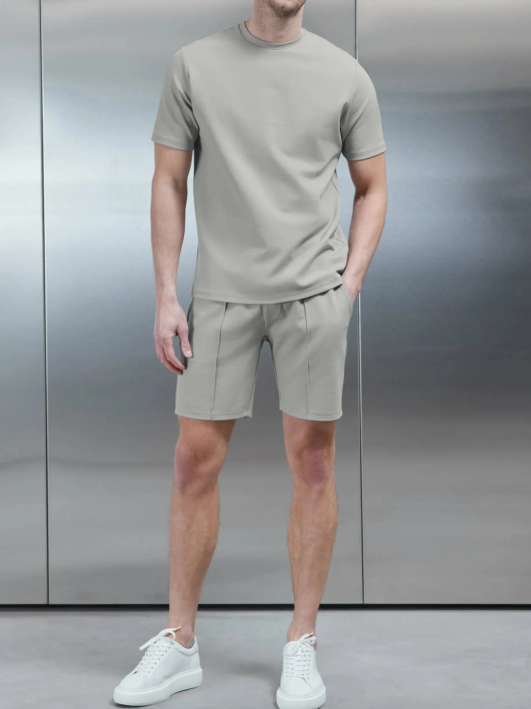 Luxe Essential T-Shirt - Stone