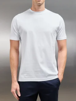 Mercerised Cotton T-shirt - White