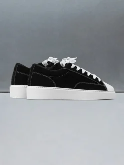 Mid Essential Homerun Suede - Black