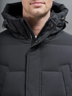 Mid Length Parka - Black