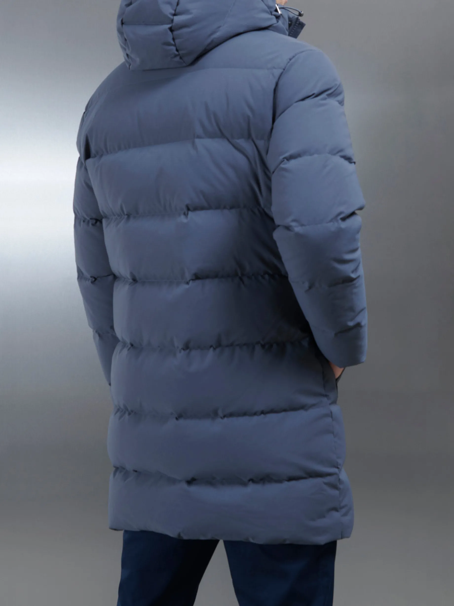 Mid Length Parka - Charcoal