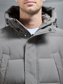 Mid Length Parka - Olive