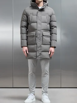 Mid Length Parka - Olive