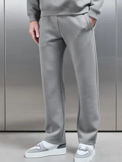 Neoprene Straight Leg Jogger - Grey