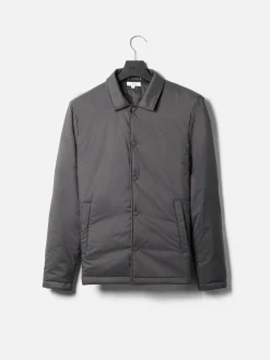 Padded Coach Jacket - Grey