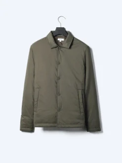 Padded Coach Jacket - Olive