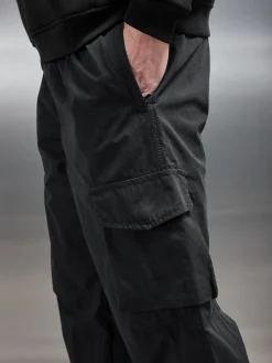 Parachute Cargo Pant - Black