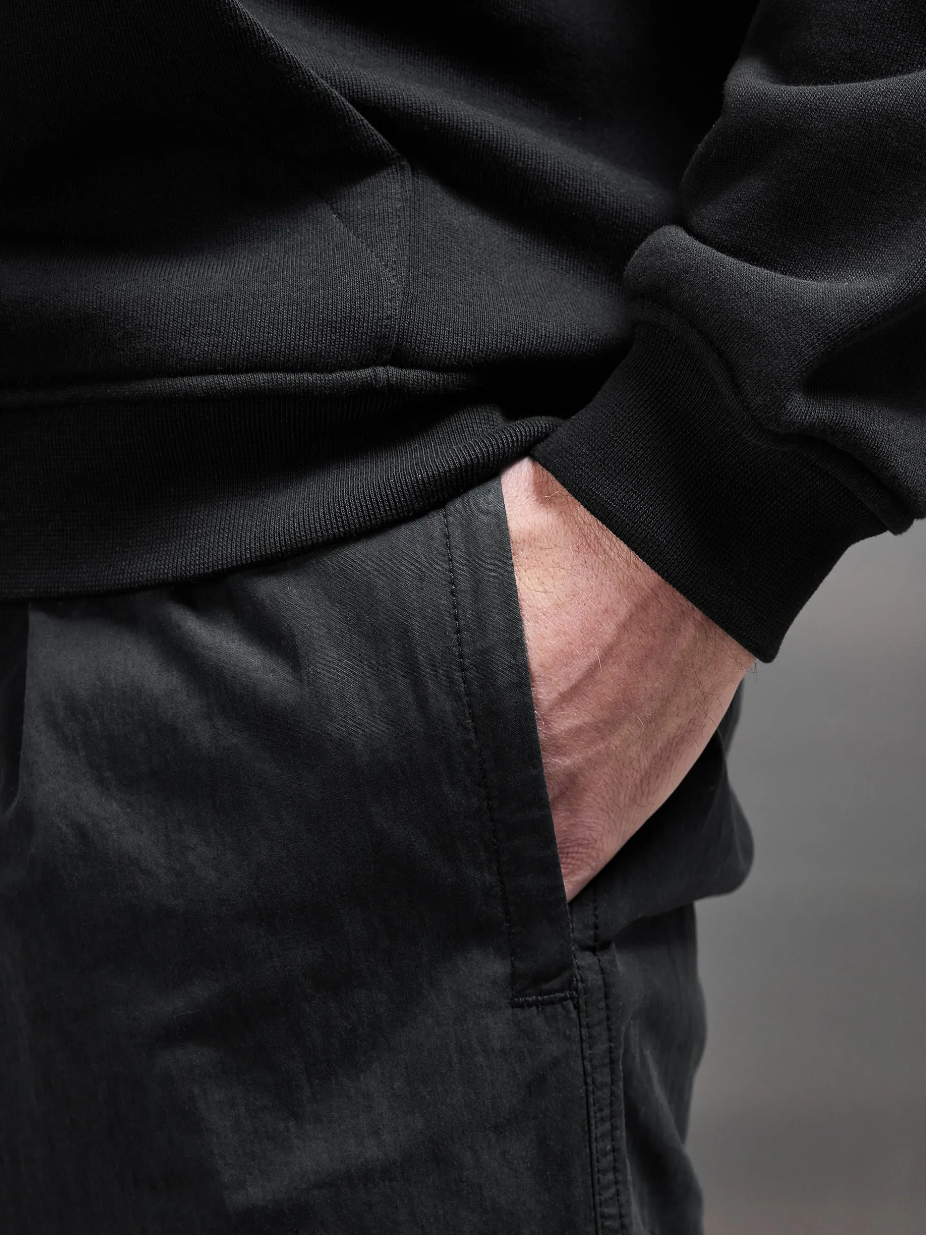 Parachute Cargo Pant - Black