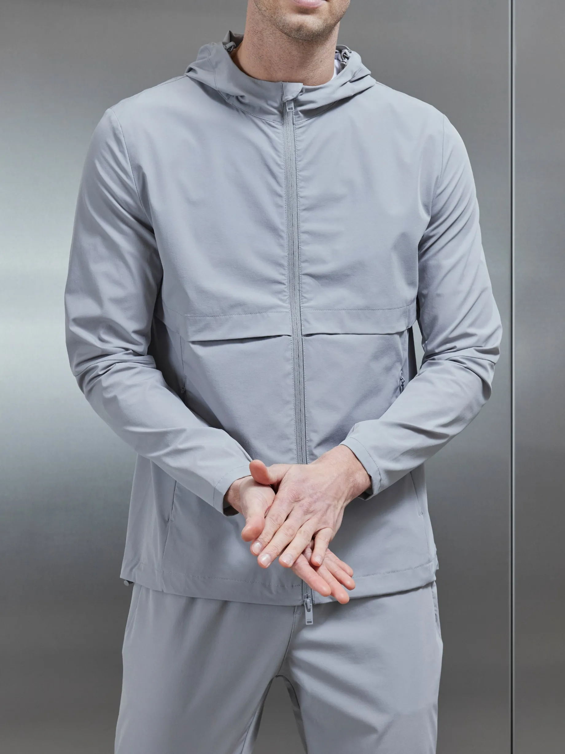 Performance Windbreaker - Mid Grey