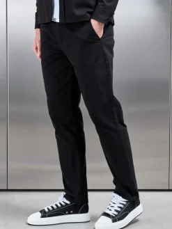 Regular Fit Chino Trouser - Black