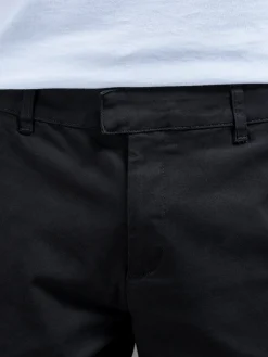 Regular Fit Chino Trouser - Black