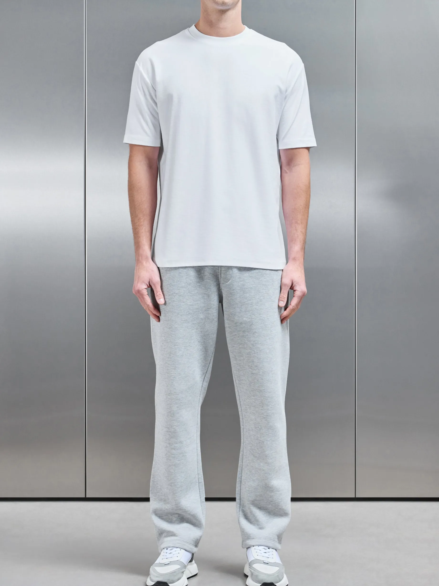 Relaxed Fit Cotton T-shirt - White