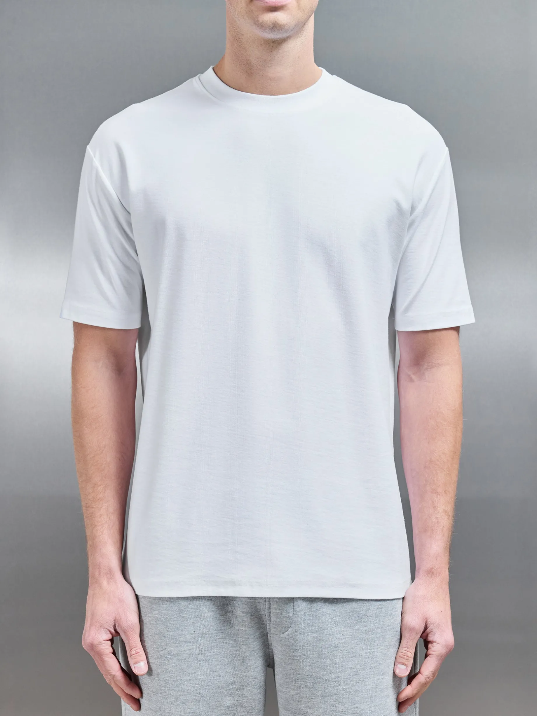 Relaxed Fit Cotton T-shirt - White