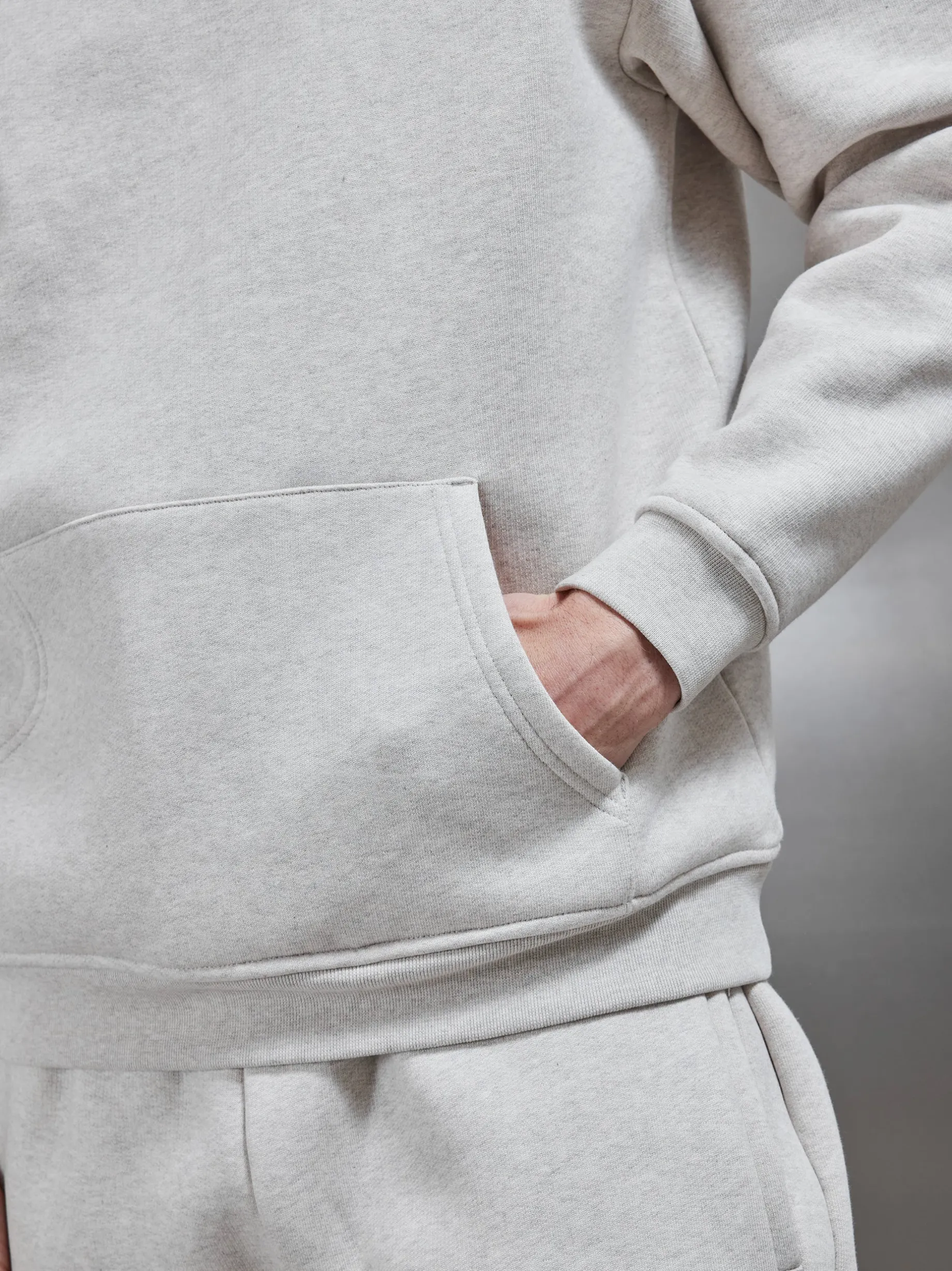 Relaxed Fit Hoodie - Oatmeal