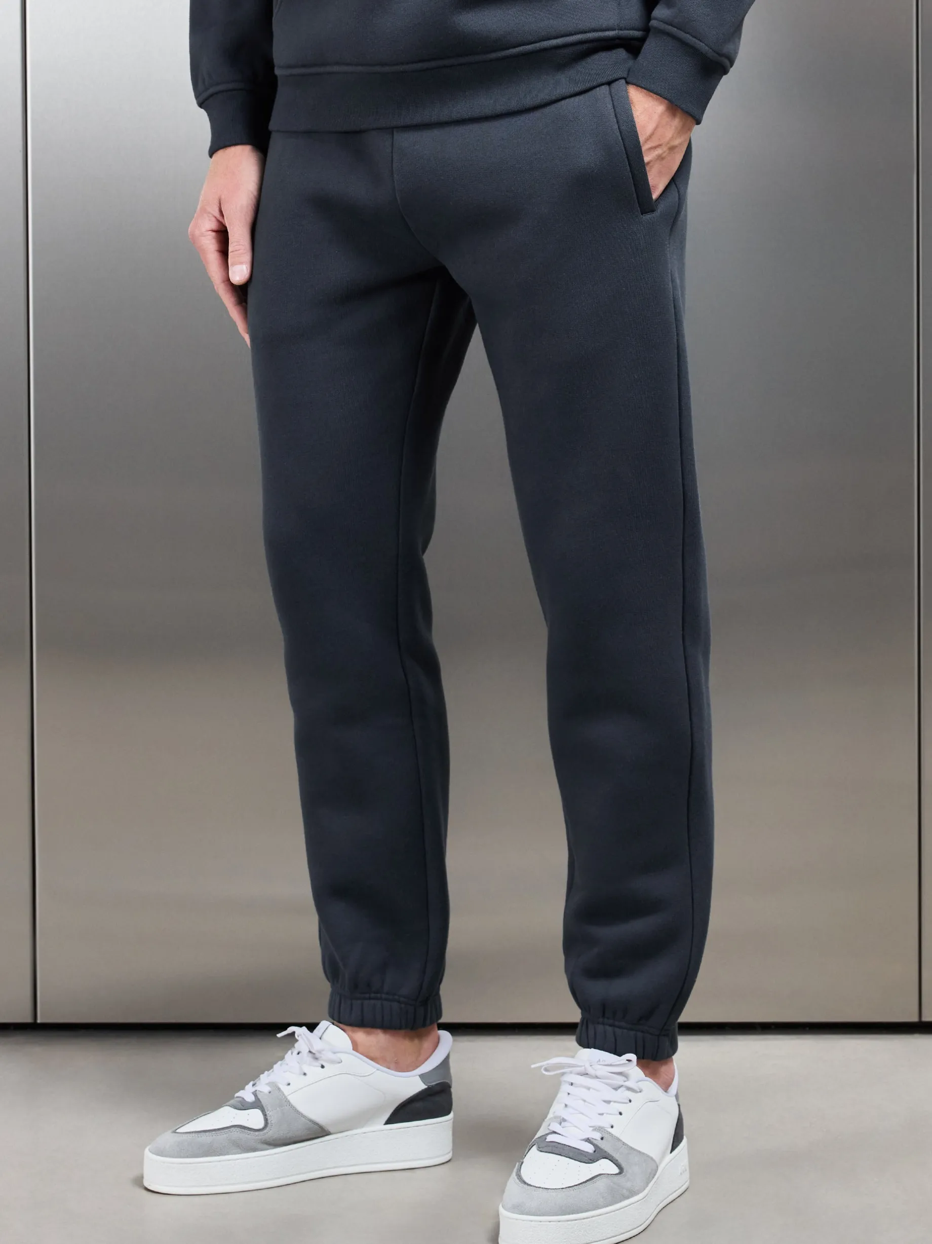 Relaxed Fit Jogger - Slate Blue