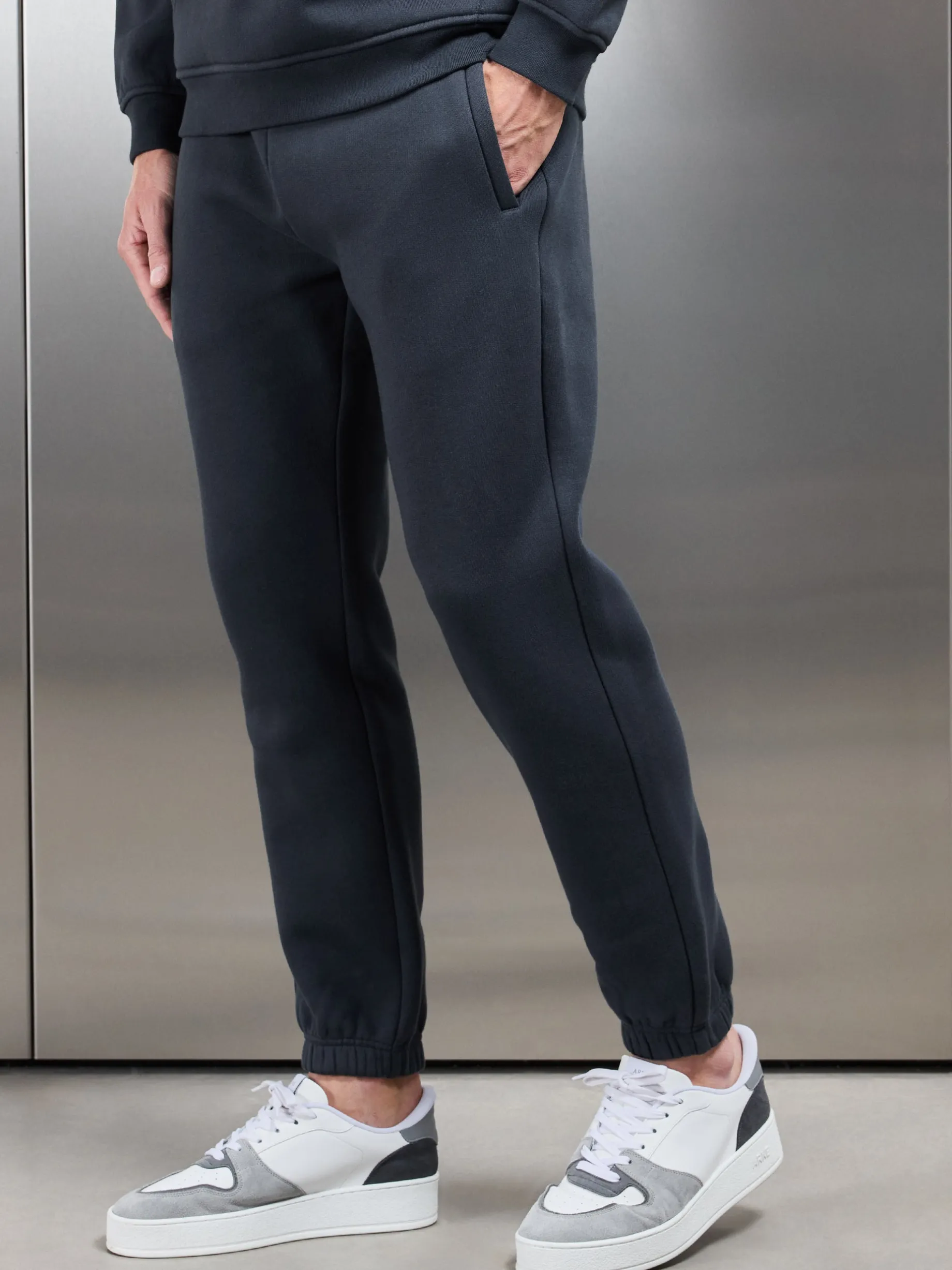 Relaxed Fit Jogger - Slate Blue