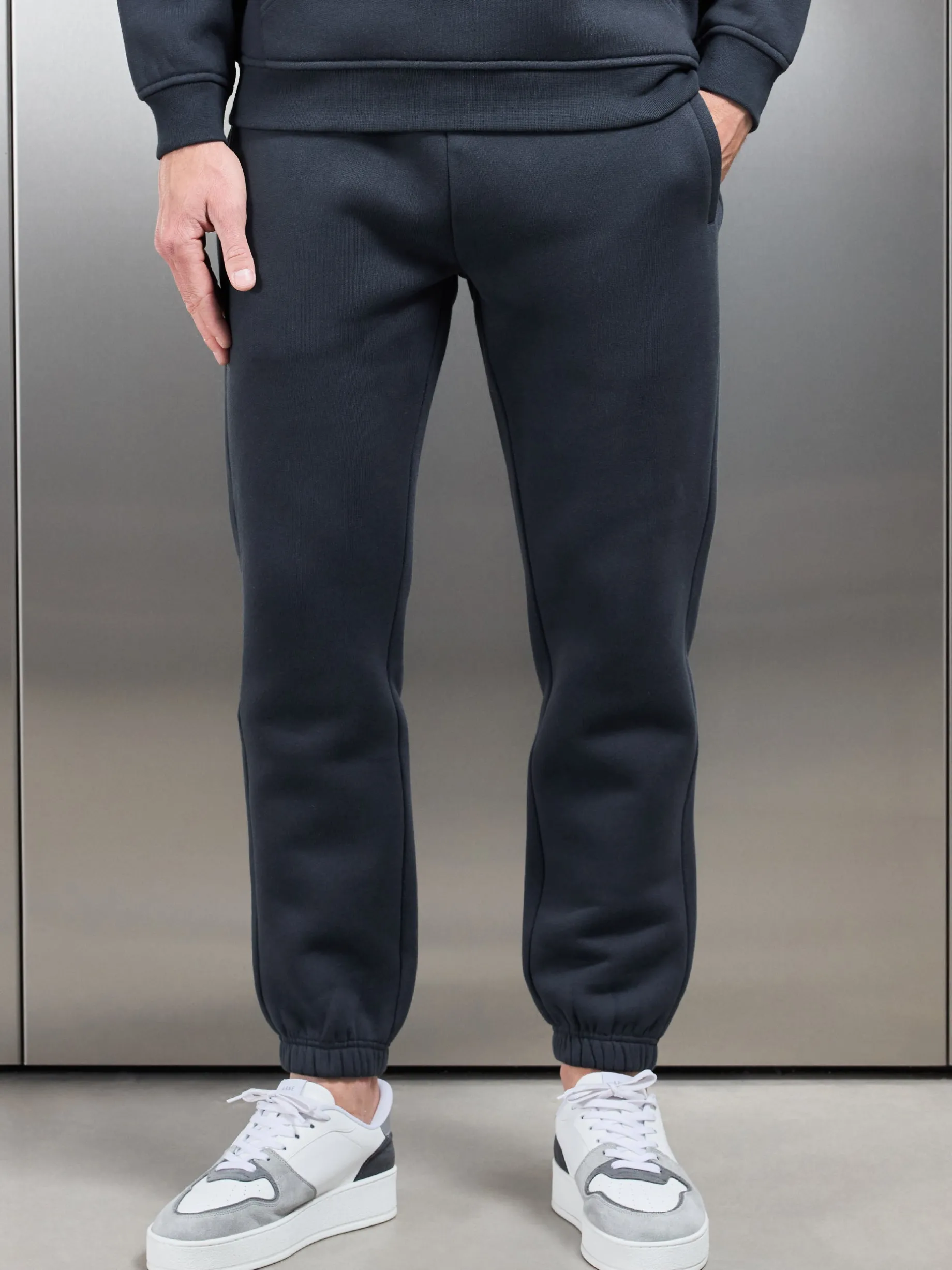 Relaxed Fit Jogger - Slate Blue