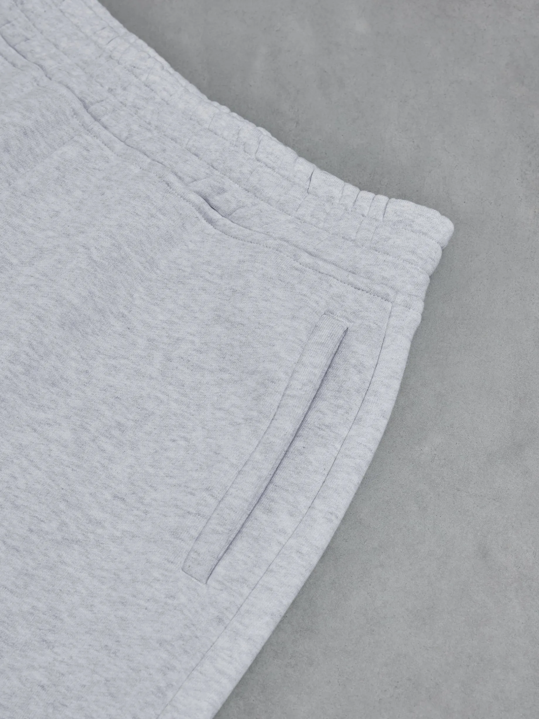 Relaxed Fit Short - Marl Grey