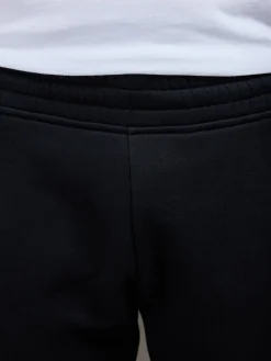 Relaxed Fit Straight Leg Jogger - Black