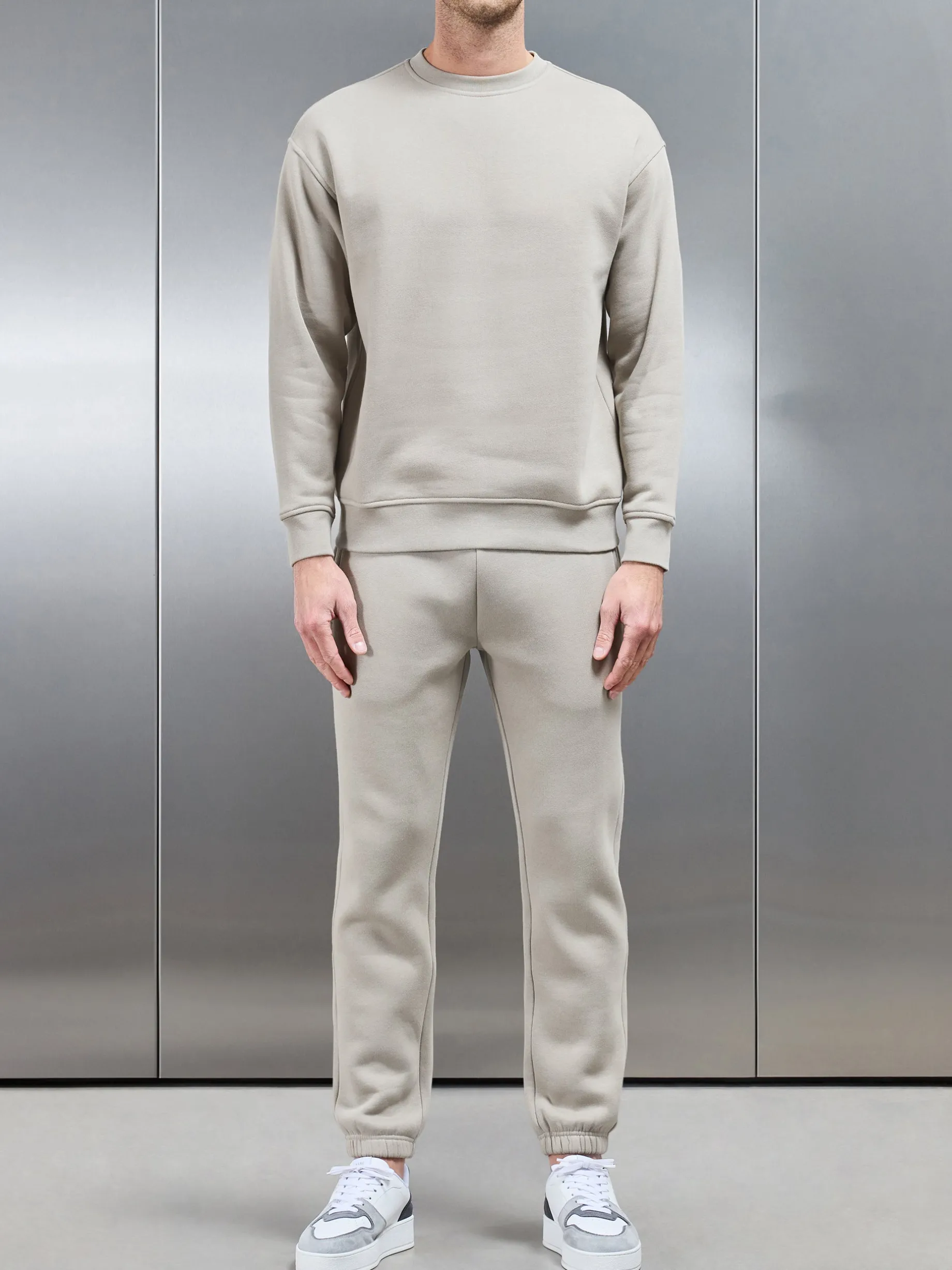 Relaxed Fit Sweatshirt - Stone