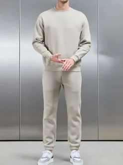 Relaxed Fit Sweatshirt - Stone