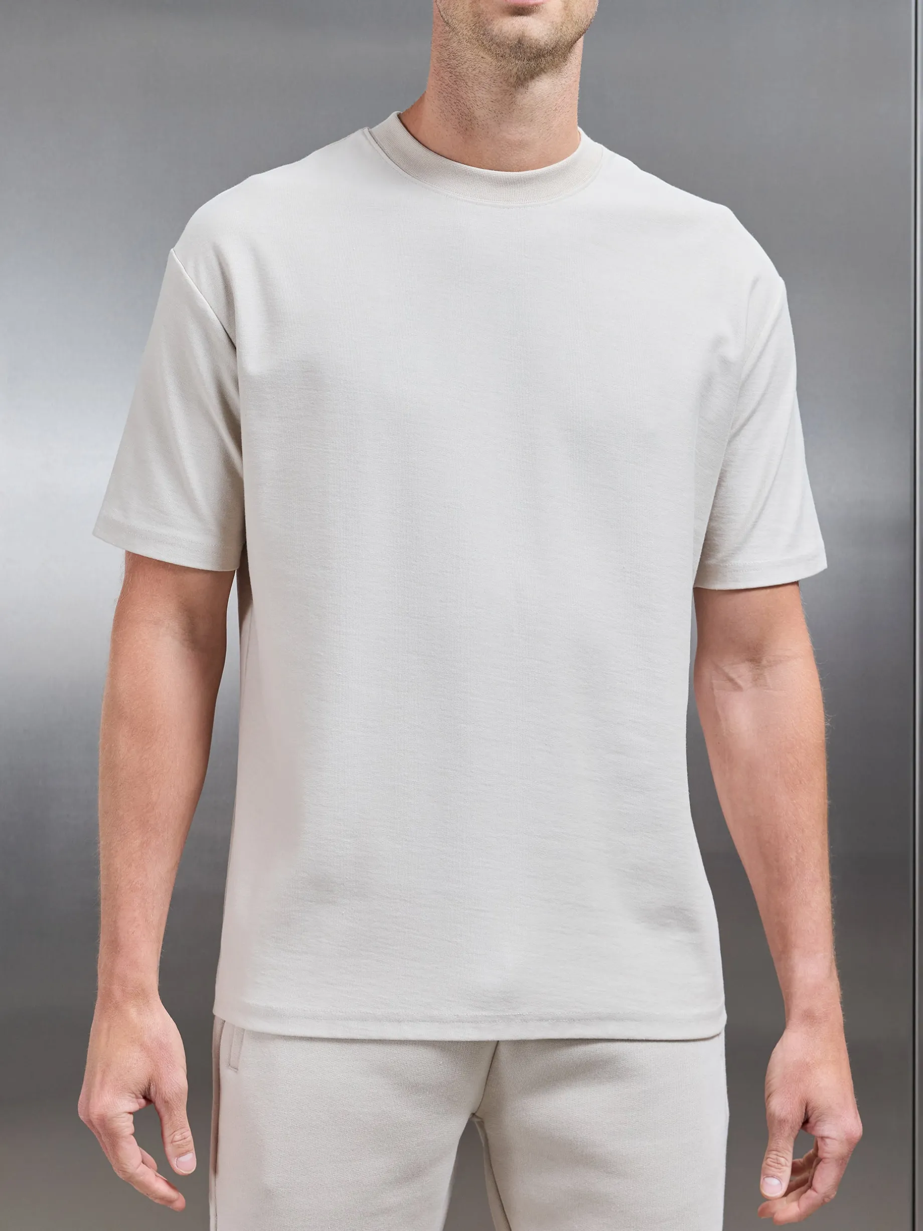 Relaxed Fit T-Shirt - Beige