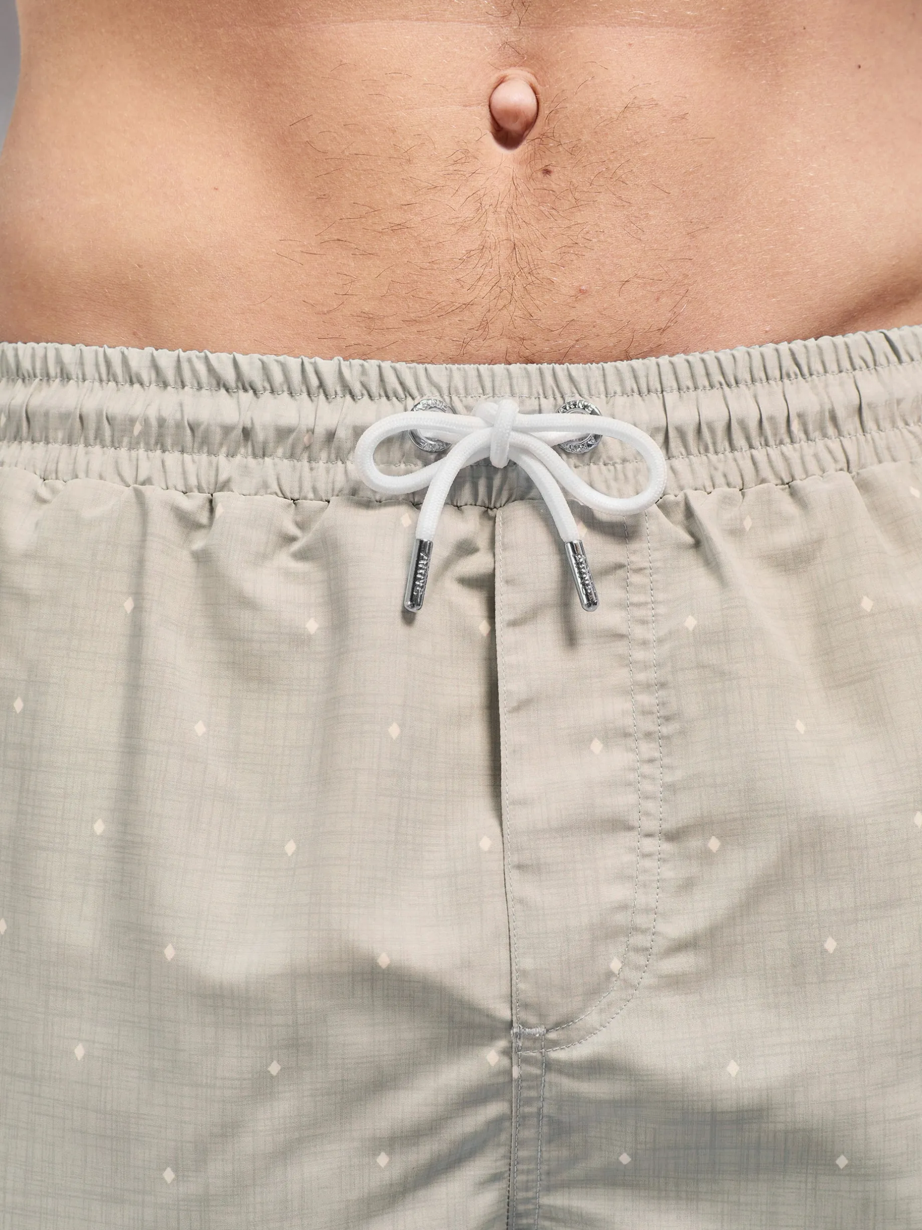 Rivera Printed Swim Short - Stone