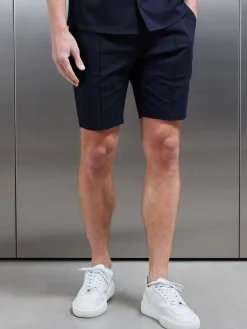 Seersucker Short - Navy