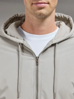 Shell Padded Windbreaker - Stone