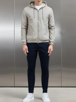 Shell Padded Windbreaker - Stone