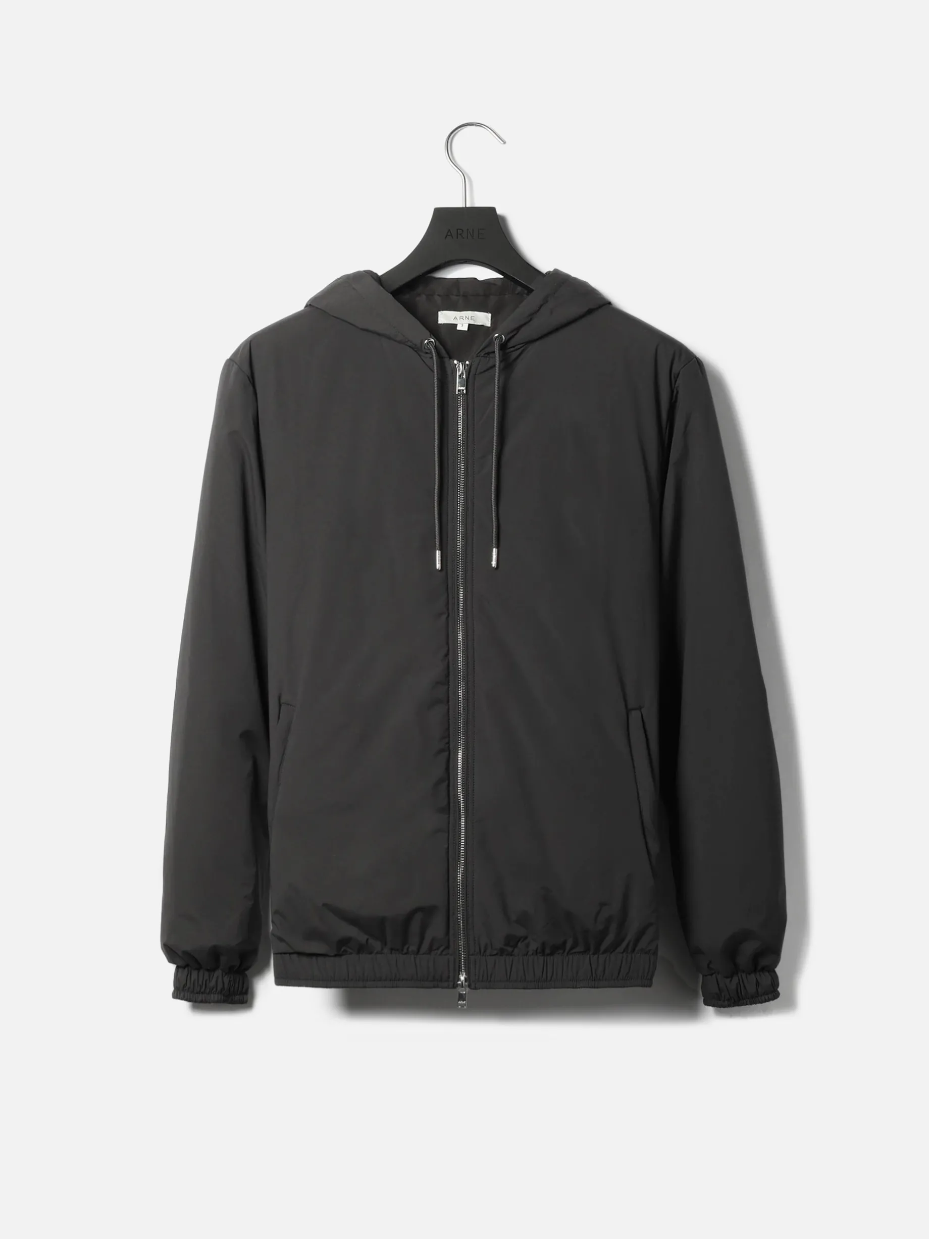 Shell Padded Windbreaker - Grey