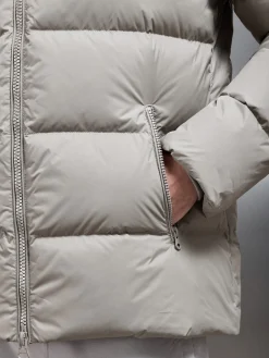 Short Down Jacket - Taupe