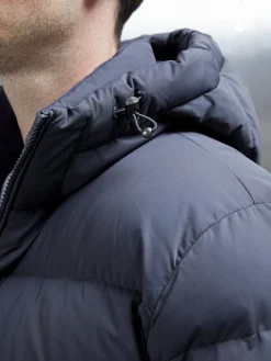 Short Down Pocket Parka - Grey