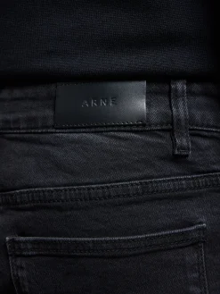 Slim Fit Denim Jeans - Black Wash