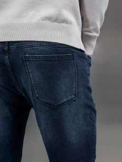 Slim Fit Denim Jeans - Midnight Blue