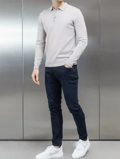 Slim Fit Denim Jeans - Navy