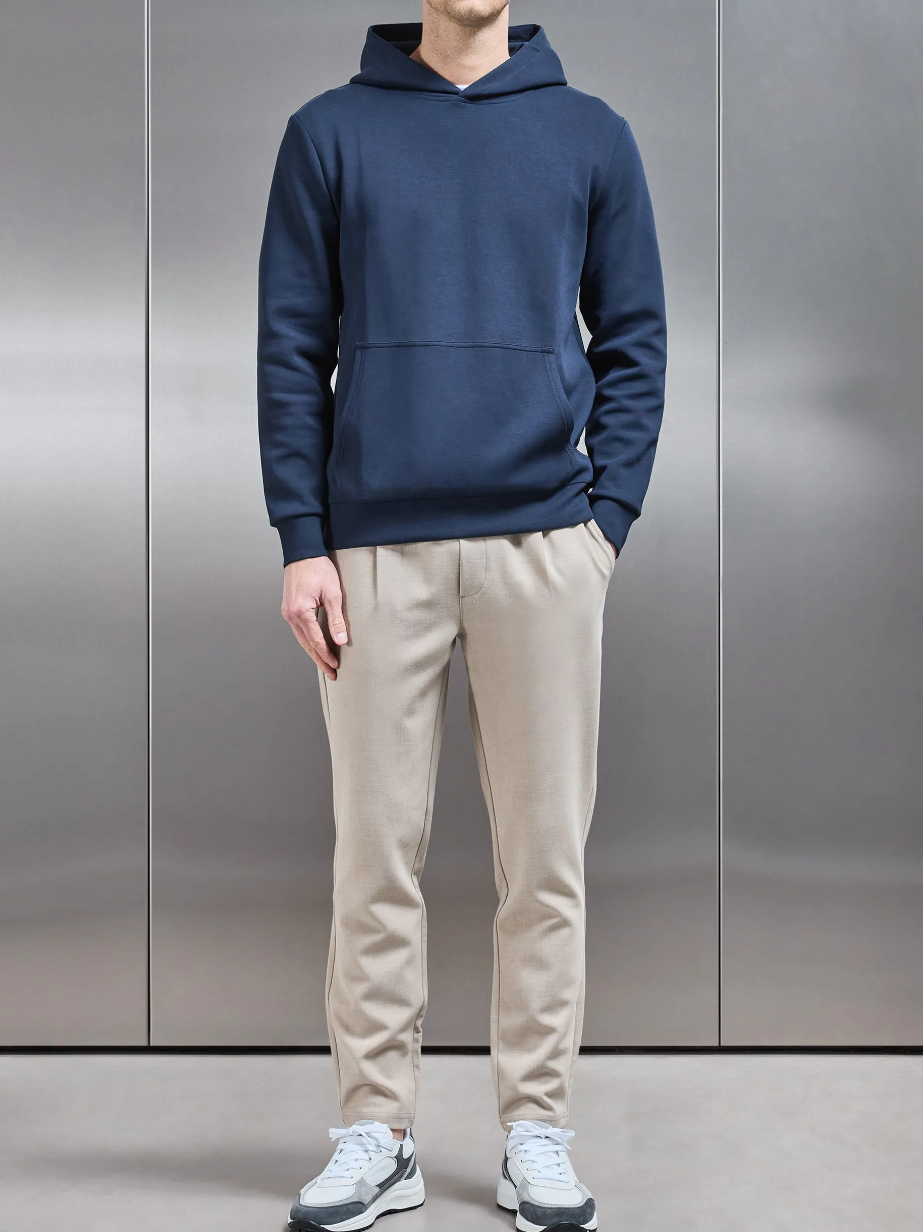 Smart Casual Trouser - Stone