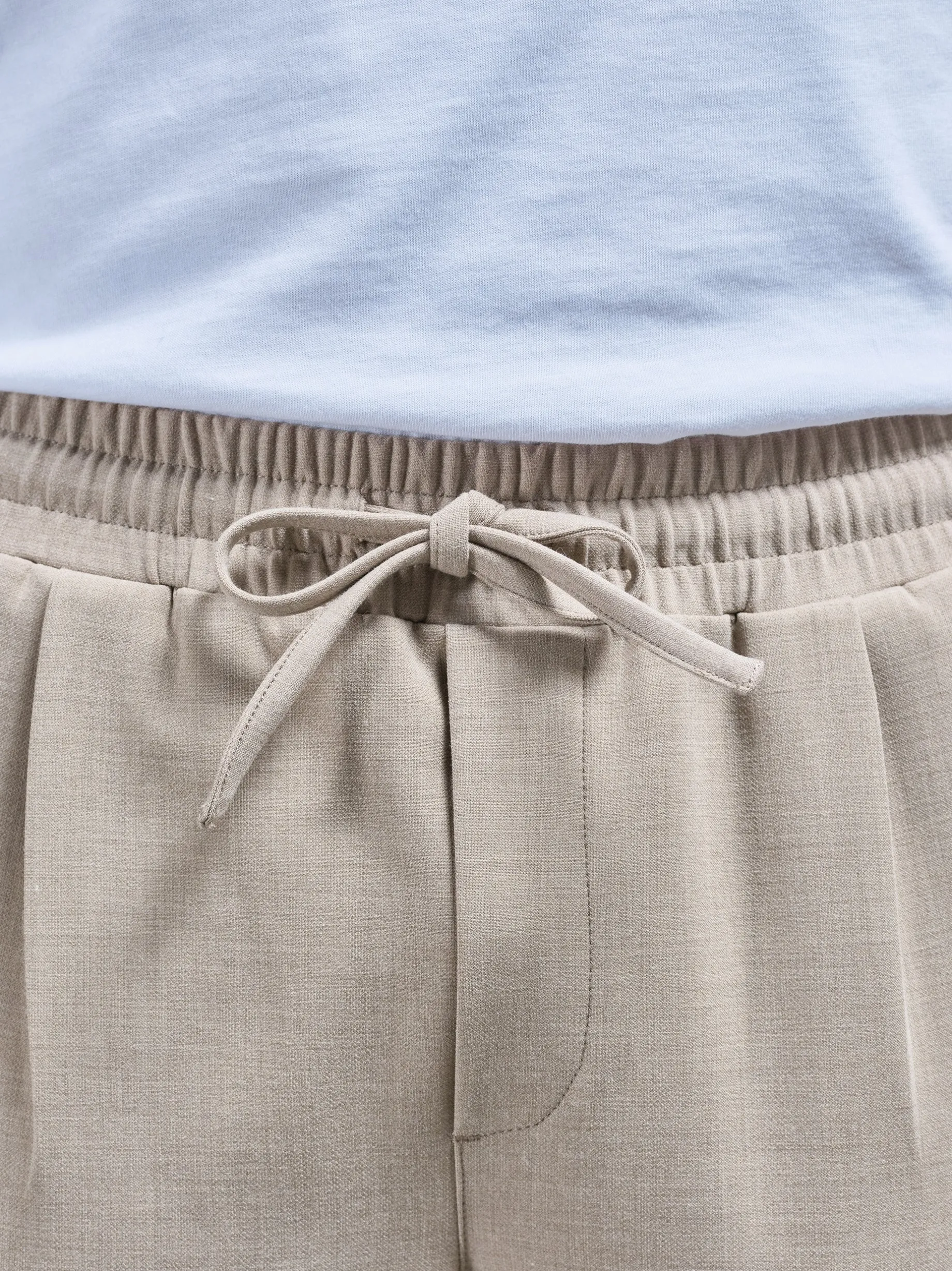 Smart Casual Trouser - Stone