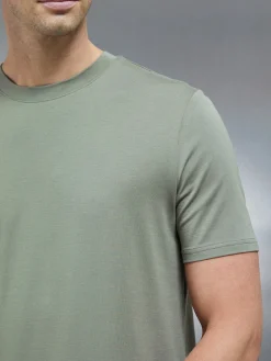 Stretch Cotton Modal T-Shirt - Sage