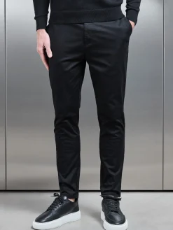 Tailored Chino Trouser - Black