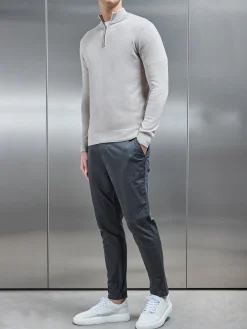 Tailored Chino Trouser - Grey