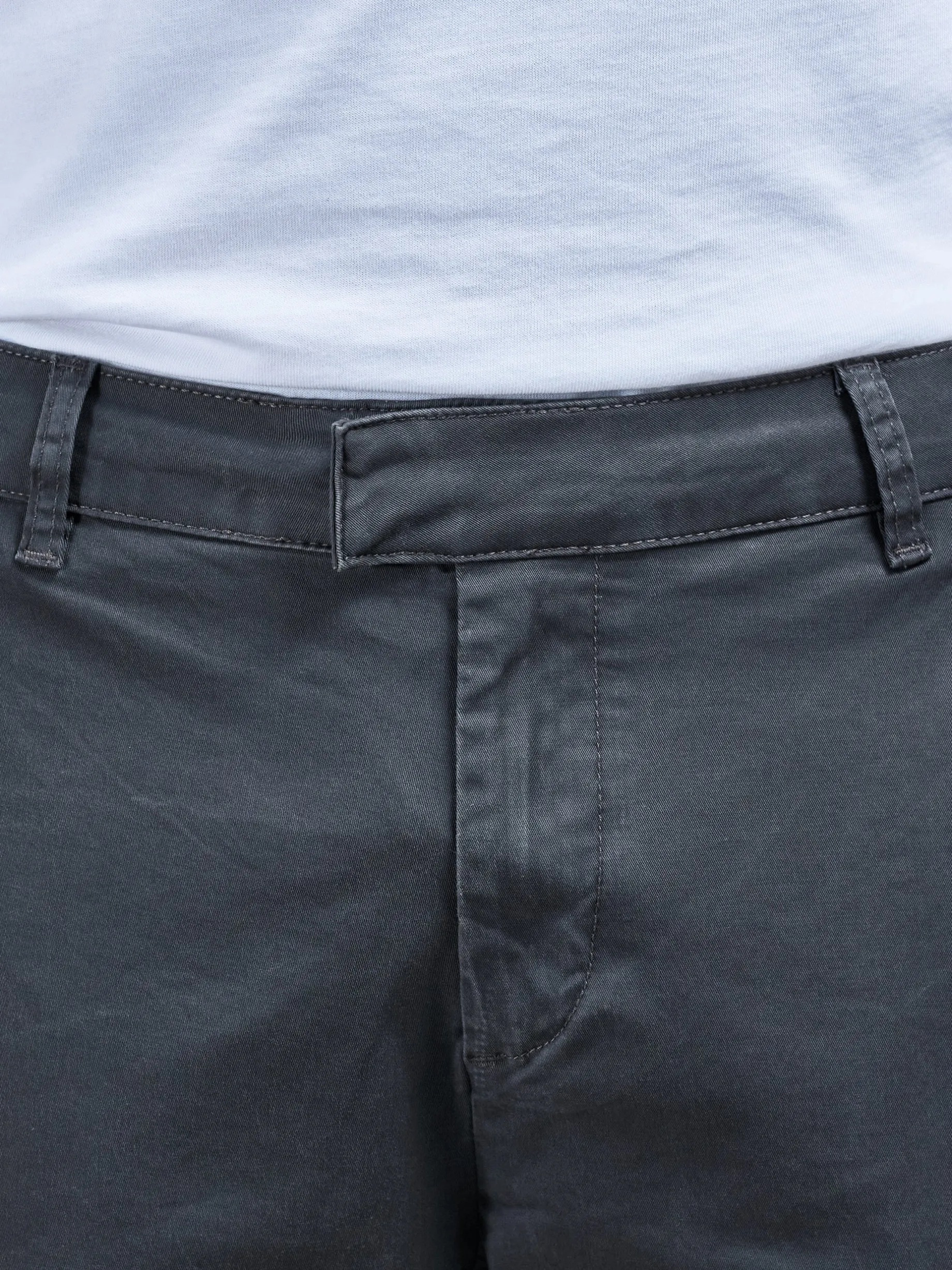 Tailored Chino Trouser - Grey