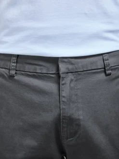 Tailored Cotton Cargo Pant - Grey