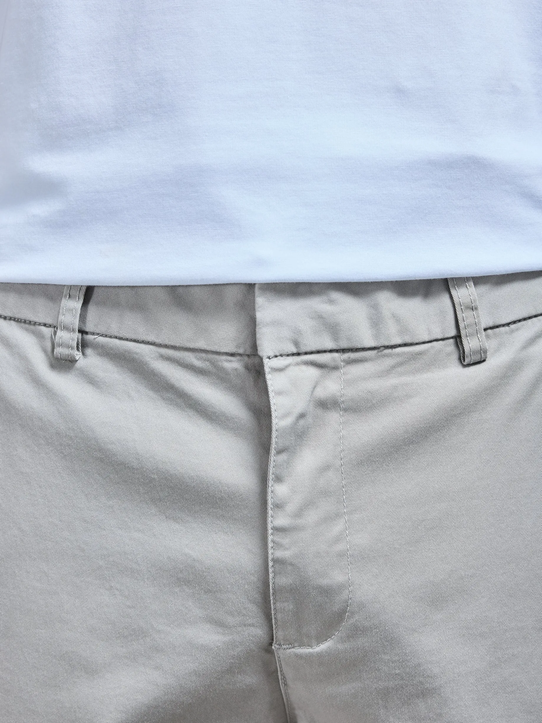 Tailored Cotton Cargo Pant - Stone