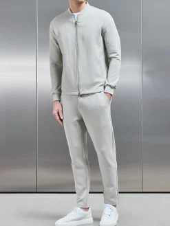 Tailored Interlock Chino Trouser - Stone
