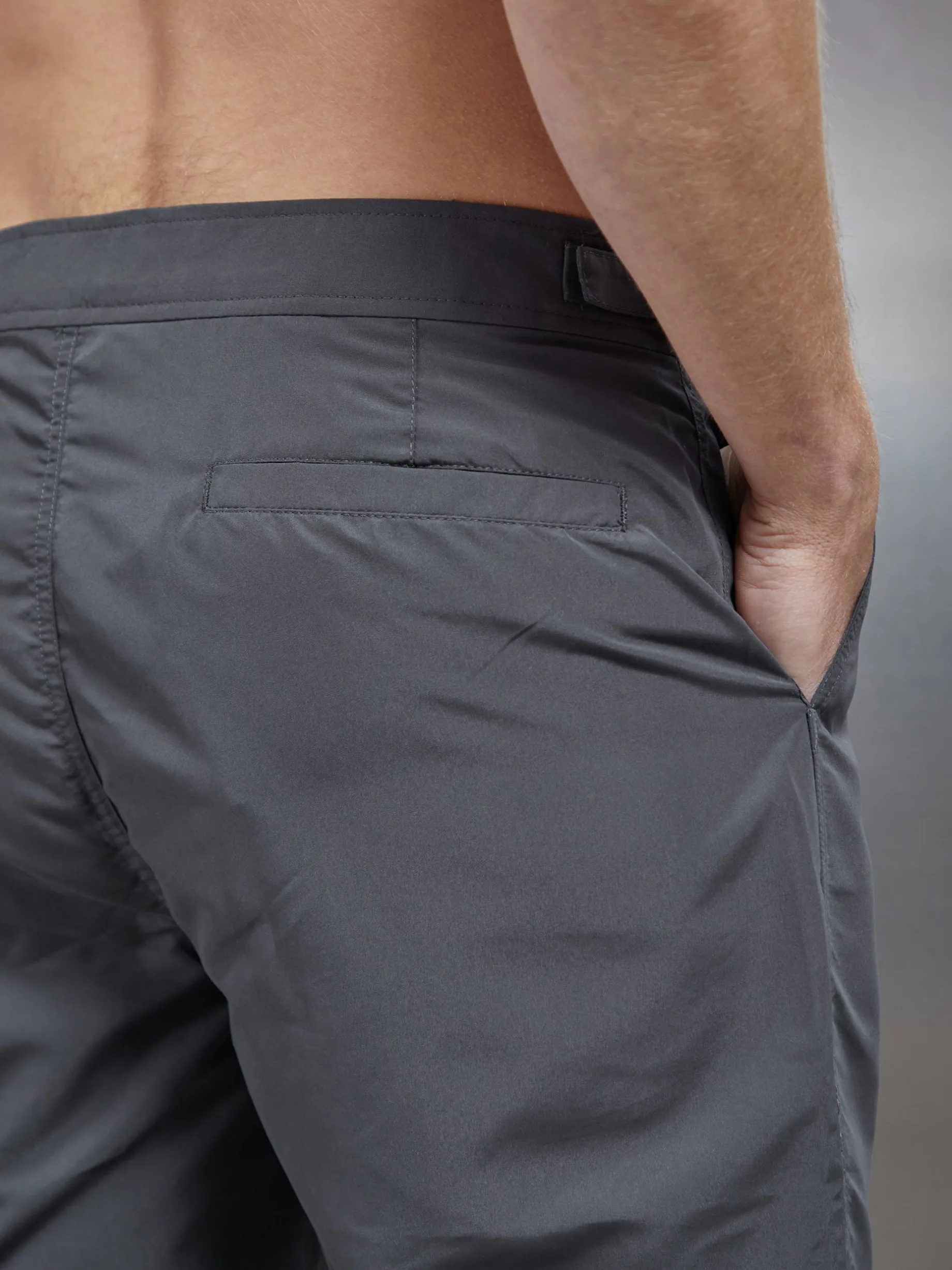 Tailored Swim Short - Grey